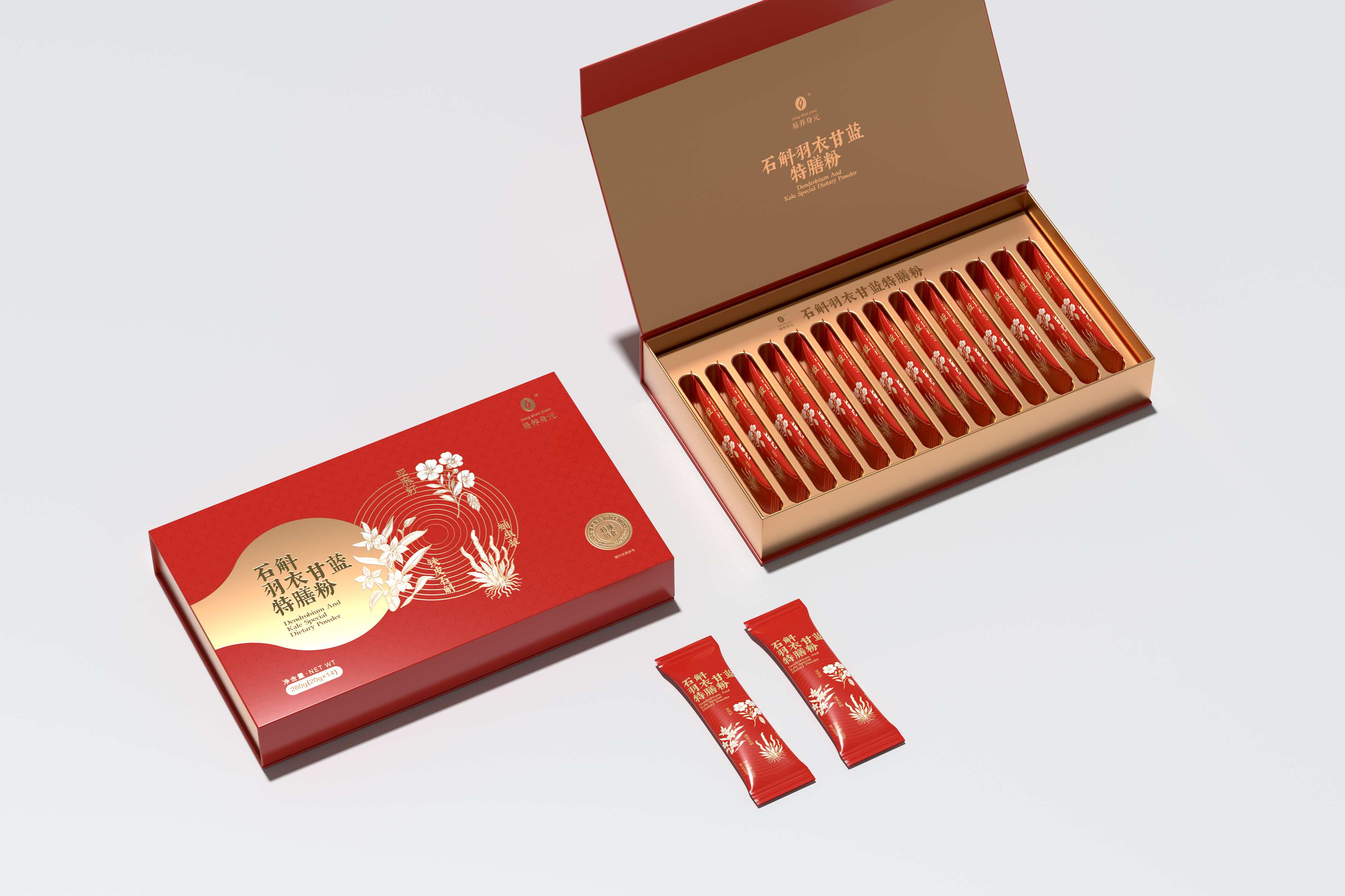 石斛羽衣甘蓝特膳粉